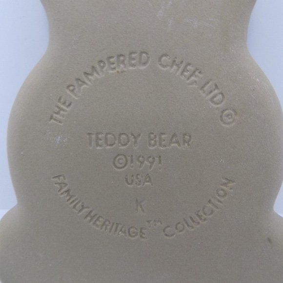 The Pampered Chef Teddy‎ Bear Cookie Press Mold 1991 - Picture 3 of 3